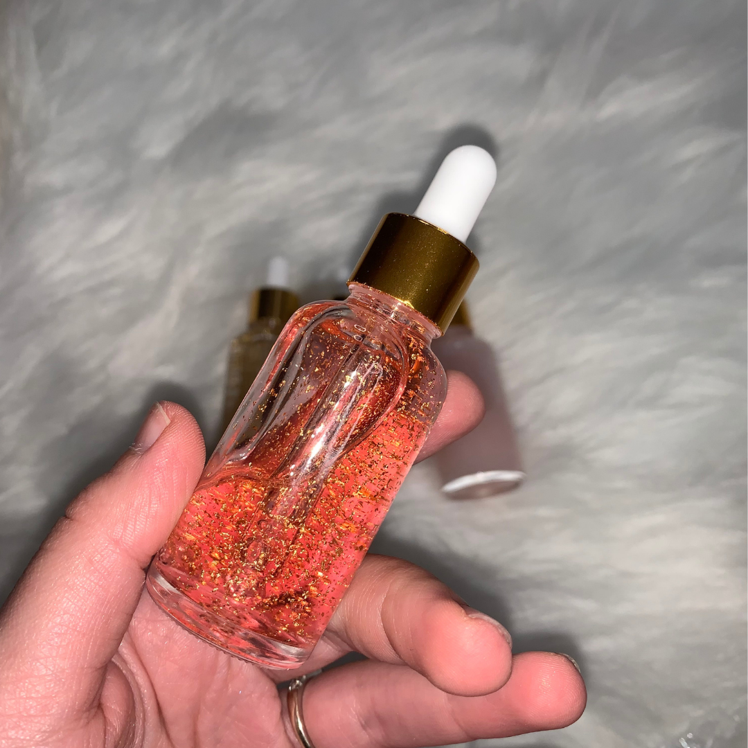 Serum 24 K Gold Hyaluron Erdbeere - LUXURYSELF